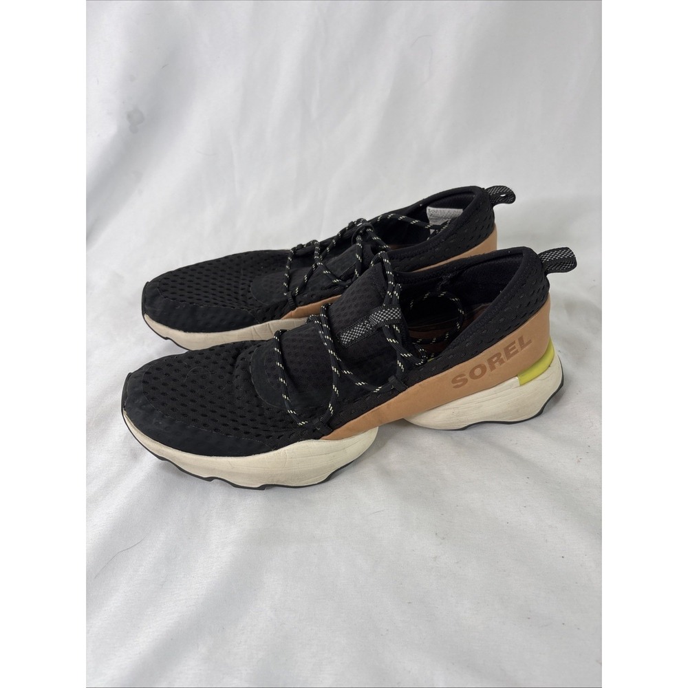 Sorel Kinetic Impact‎ Sneakers Black Women's 11 Urban Athleisure Sporty Chic
